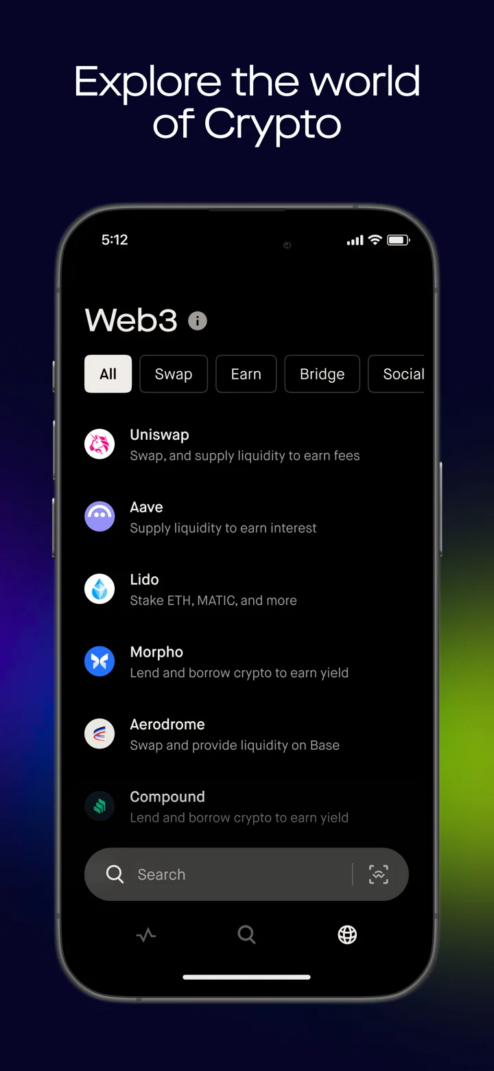 Robinhood Wallet: Swap Crypto 软件截图