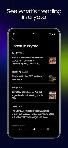 Robinhood Wallet: Swap Crypto 软件截图