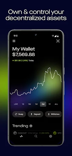 Robinhood Wallet: Swap Crypto 软件截图
