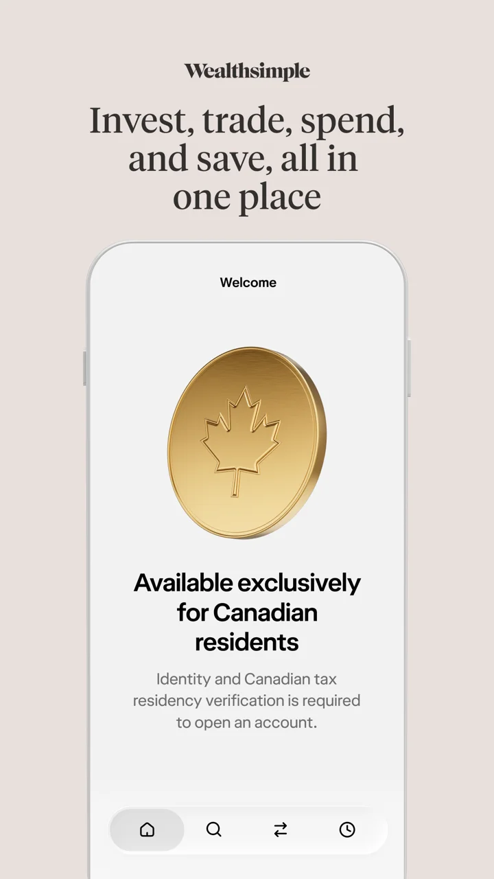 Wealthsimple 软件截图
