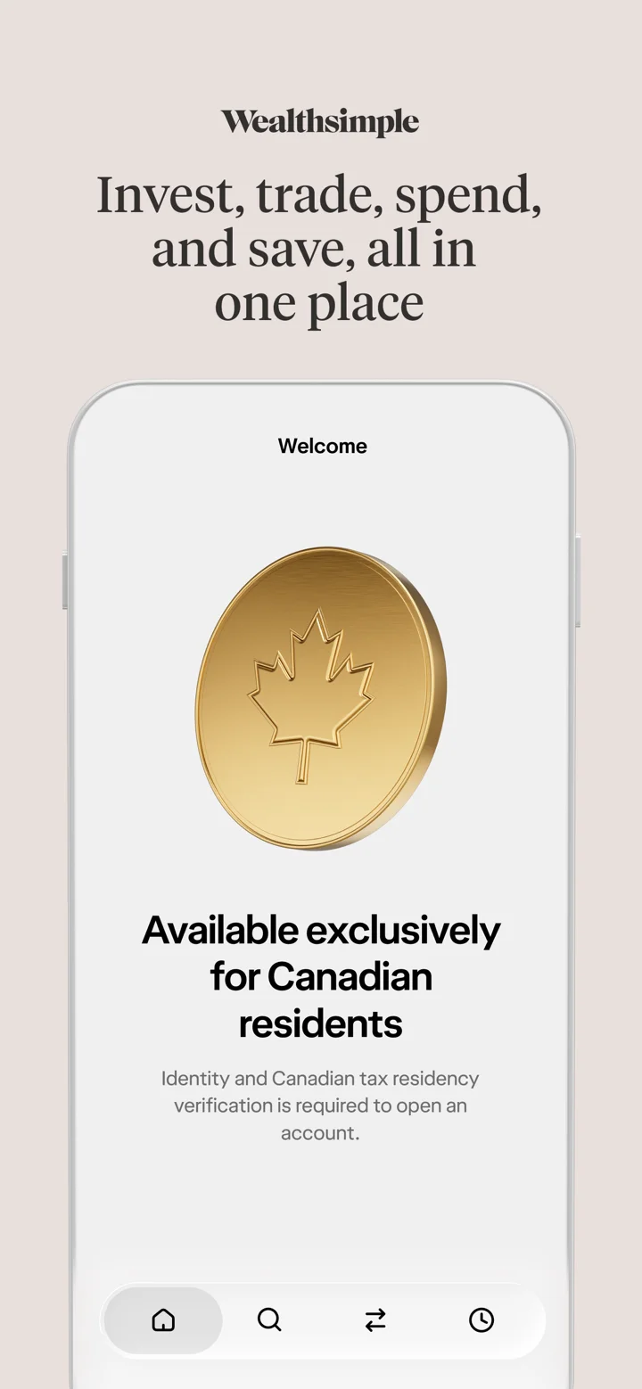 Wealthsimple 软件截图
