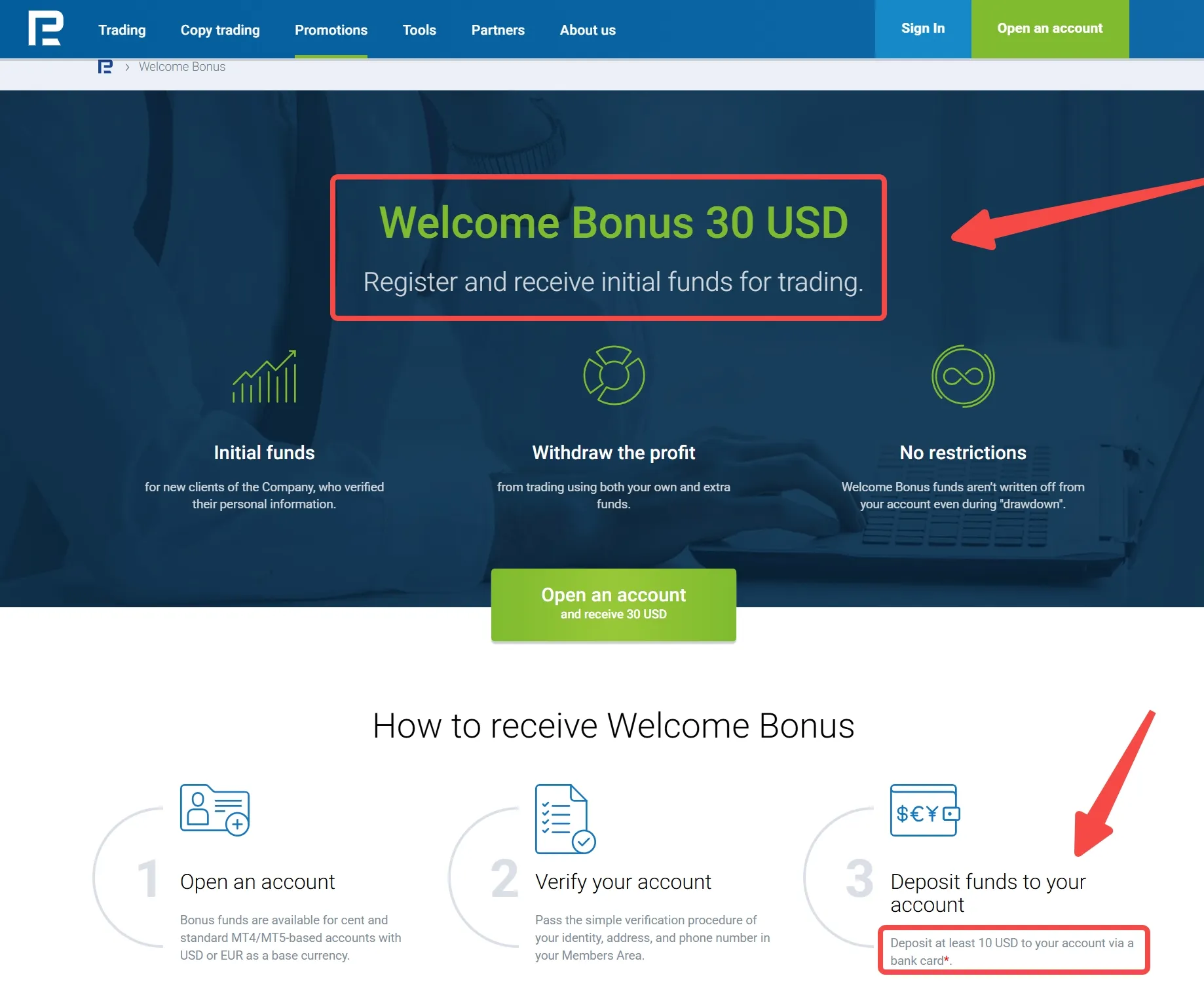 5 Best Forex Brokers with Welcome Bonuses 2026